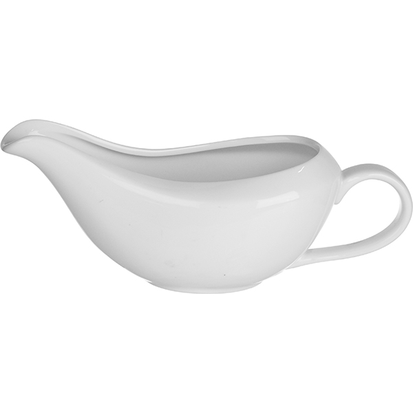 Соусник «Кунстверк»;фарфор;180мл;,H=7,L=18/14,B=7см;белый