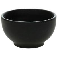 Салатник «Вулкания»;фарфор;D=9см;черный