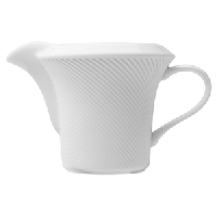 Молочник «Нью Граффити»;фарфор;140мл;D=52,H=75,L=125мм;белый