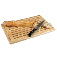 Доска раздел. д/хлеба;дерево;,H=2,L=48,B=32см;коричнев.