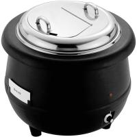 Мармит-супница настол.электр.;металл,пластик;10л;D=40/28,5,H=35см;400вт;черный