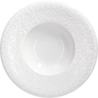 Тарелка глубокая «Жасмин»;фарфор;D=29,5см;белый