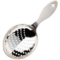 Стрейнер для джулепа;сталь нерж.,серебро;D=75,L=150мм;серебрист.