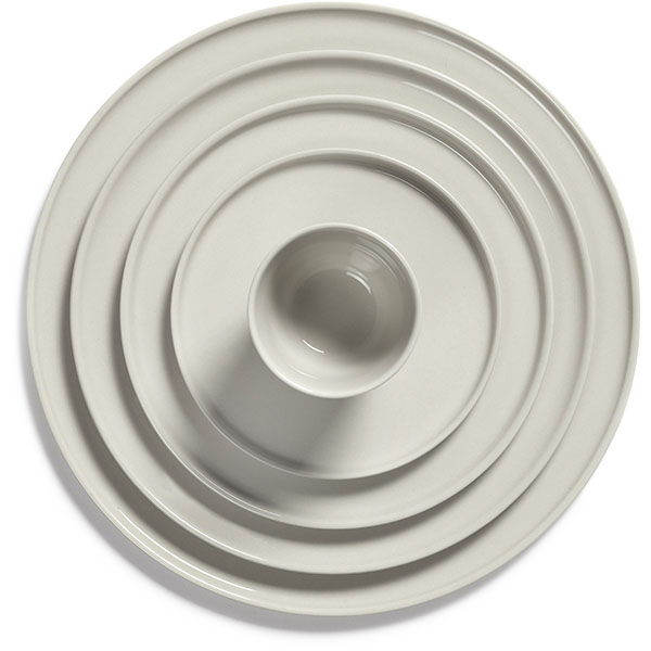 Тарелка «Сена»;кост.фарф.;D=260,H=8мм;песочн.