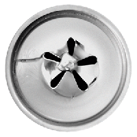 Насадка кондитерская «Незабудка»;сталь нерж.;D=22/10,H=32мм;металлич.