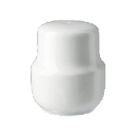 Перечница «Акапулько»;фарфор;70мл;D=52,H=50,B=62мм;белый