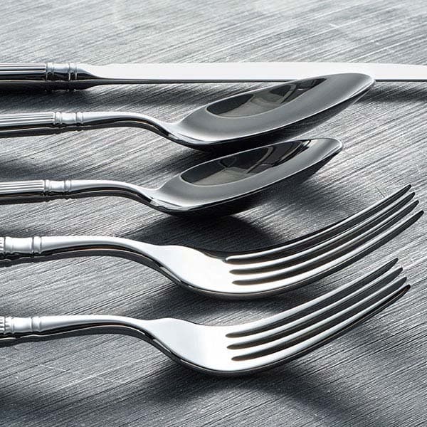 Ложка десертная «Кэролин»;сталь нерж.;,L=18,4см;металлич.