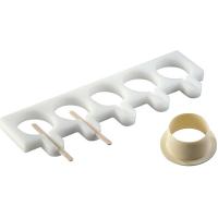 Форма для заморозки «Круг» для мороженого [5 ячеек];полипроп.;D=65,H=20мм