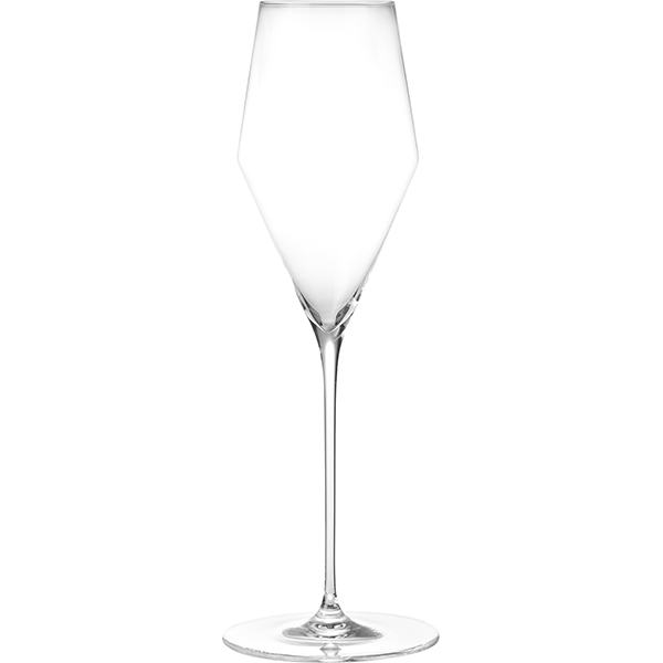 Бокал-флюте «Призма»;хр.стекло;258мл;D=85/52,H=245мм;прозр.