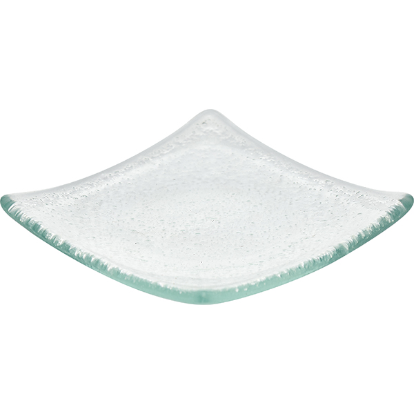 Салатник «Мини» квадратный;стекло;,H=10,L=77,B=77мм;прозр.