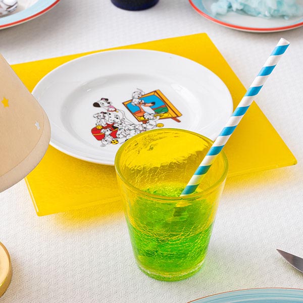 Тарелка «Хэло»;стекло;,L=24,B=24см;желт.