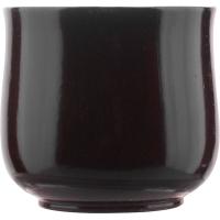 Чашка чайная «Проотель»;сосна;170мл;D=70,H=69мм;черный