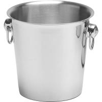Ведро для шампанского;сталь нерж.;3,35л;D=22/14,H=19,B=19см;металлич.