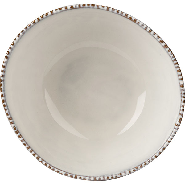 Салатник «Стили»;фарфор;0,84л;D=17см;белый