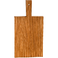 Доска для подачи «Мороз» светлый дуб;,H=3,L=36/26,B=18см