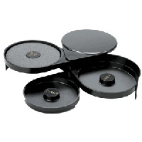 Риммер «Пробар» трехступенчатый;пластик;D=157,H=70мм;черный