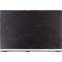 Блюдо для подачи;сланец натур.;,H=5,L=400,B=250мм