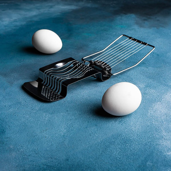 Яйцерезка;сталь нерж.;,H=2,L=15,B=13см;металлич.