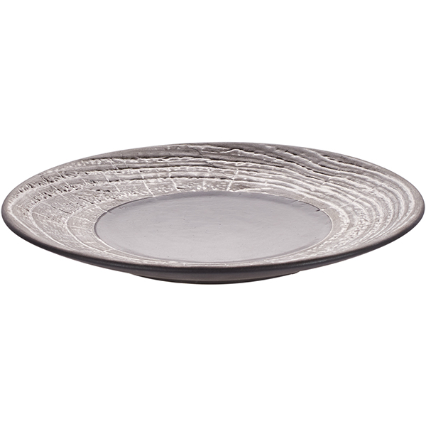 Тарелка пирожковая «Арборесценс»;фарфор;D=16,H=2см;,серебрян.