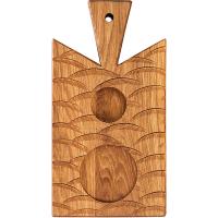 Доска для подачи;дуб;,H=25,L=250/210,B=160мм