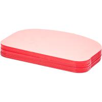 Шпатель кондитерский[10шт];пластик;,L=122,B=90мм;красный