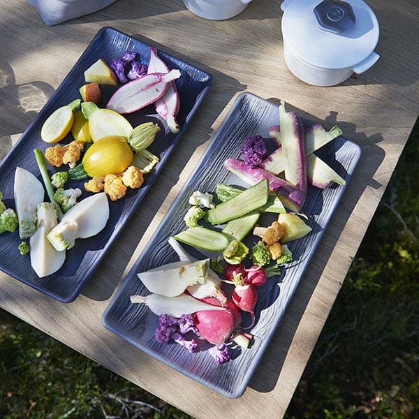 Блюдо «Арборесценс» прямоугольное;керамика;,L=30,B=12см;