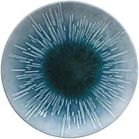 Тарелка «Нанокрем Блю» мелкая;фарфор;D=250,H=25мм;голуб.