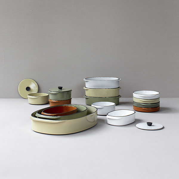 Блюдо для подачи «Карактэр» с ручками;керамика;100мл;D=14,H=3,L=16см;бежев.,коричнев.