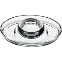 Подставка для яйца «Бейзик»;стекло;D=12,7см;прозр.