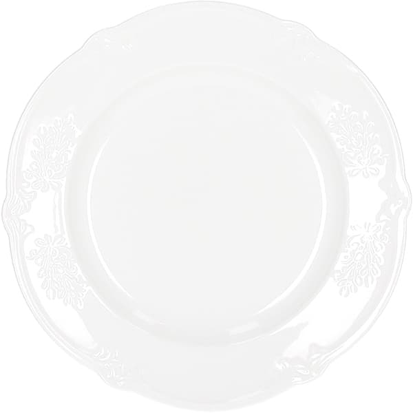 Тарелка «Поэма Флауэр» десертная;фарфор;D=22см;белый
