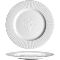 Тарелка «Виллоу» мелкая;фарфор;D=18,5см;белый