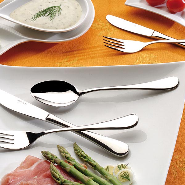 Ложка столовая «Риволи»;сталь нерж.;,L=195/66,B=2мм;металлич.