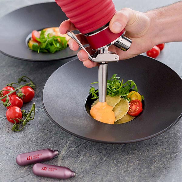 Чехол термостойкий д/сифона 1л «Гурмэ»;резина;красный