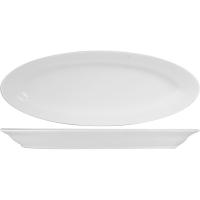 Селедочница «Кунстверк»;фарфор;,H=3,L=30,B=12см;белый