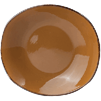 Тарелка глубокая «Террамеса мастед»;фарфор;,H=6,L=31,B=26см;св.корич.