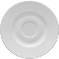 Блюдце «Перформа»;стекло;D=150,H=18мм;белый