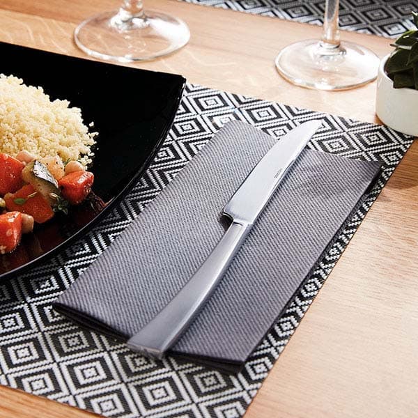 Нож столовый «Алабама Сэнд»;сталь нерж.;,L=23,6см;металлич.