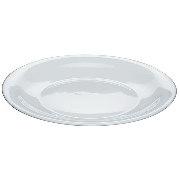 Тарелка «Перформа» мелкая;стекло;D=195,H=15мм;белый