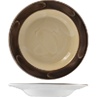 Тарелка для пасты «Пепперкорн»;фарфор;0,6л;D=30см;коричнев.,бежев.