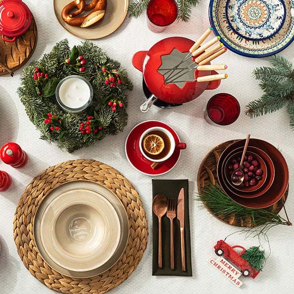 Фондю (10 предм.);чугун;1,5л;D=16см