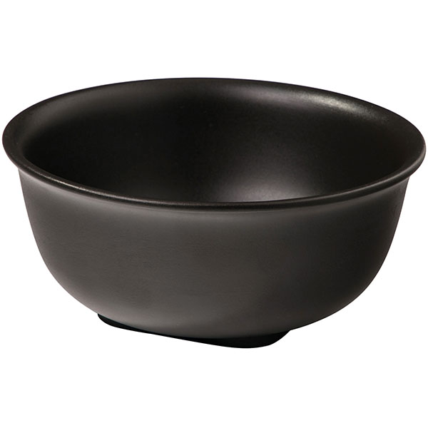 Салатник;фарфор;D=15см;черный