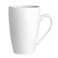 Кружка «Симплисити»;фарфор;225мл;D=65,H=100,L=100мм;белый