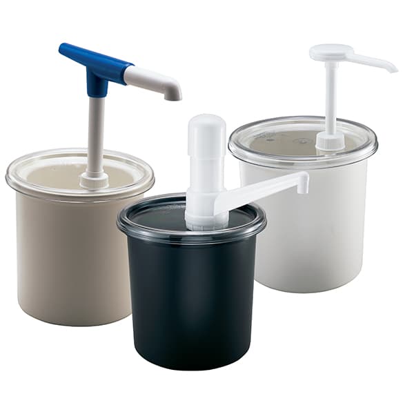 Дозатор д/приправ с крыш.;пластик;D=17,3,H=25см;белый