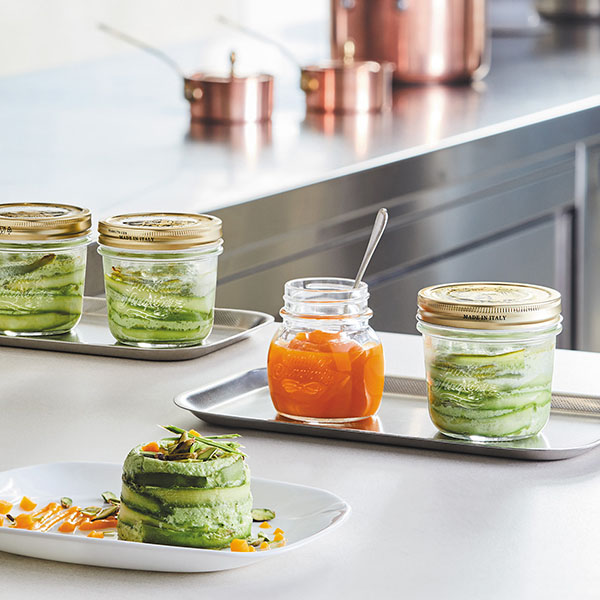 Банка «Кватро Стаджони» круглая без крышки;стекло;200мл;D=89,H=85мм;прозр.