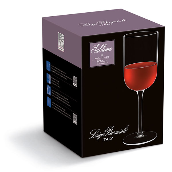 Бокал для вина «Сублим»;хр.стекло;400мл;D=8,H=22см;прозр. Бокал для вина «Сублим»;хр.стекло;400мл;D=8,H=22см;прозр.