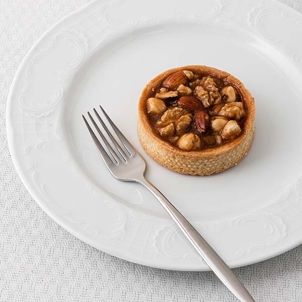 Вилка десертная «Адажио»;сталь нерж.;,L=185/55,B=4мм;металлич.