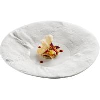 Тарелка «Сенд»;фарфор;D=28см;белый