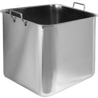 Емкость д/водяной бани 2ручки;металл;13л;,H=23,5,L=24,B=24см