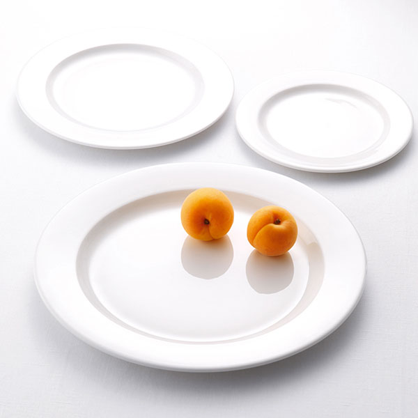 Тарелка «Монако Вайт»;фарфор;D=270,H=18мм;белый