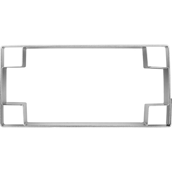 Резак кондитерский;сталь нерж.;,H=35,L=164,B=78мм
